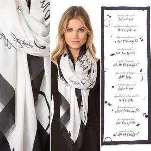 Kate Spade "Resolutions" Scarf
